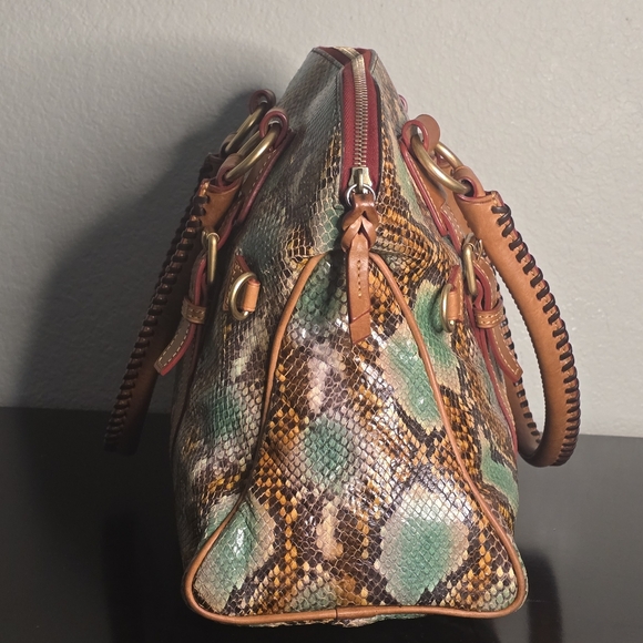 Dooney & Bourke Python Satchel Limited Edition - Picture 7 of 14
